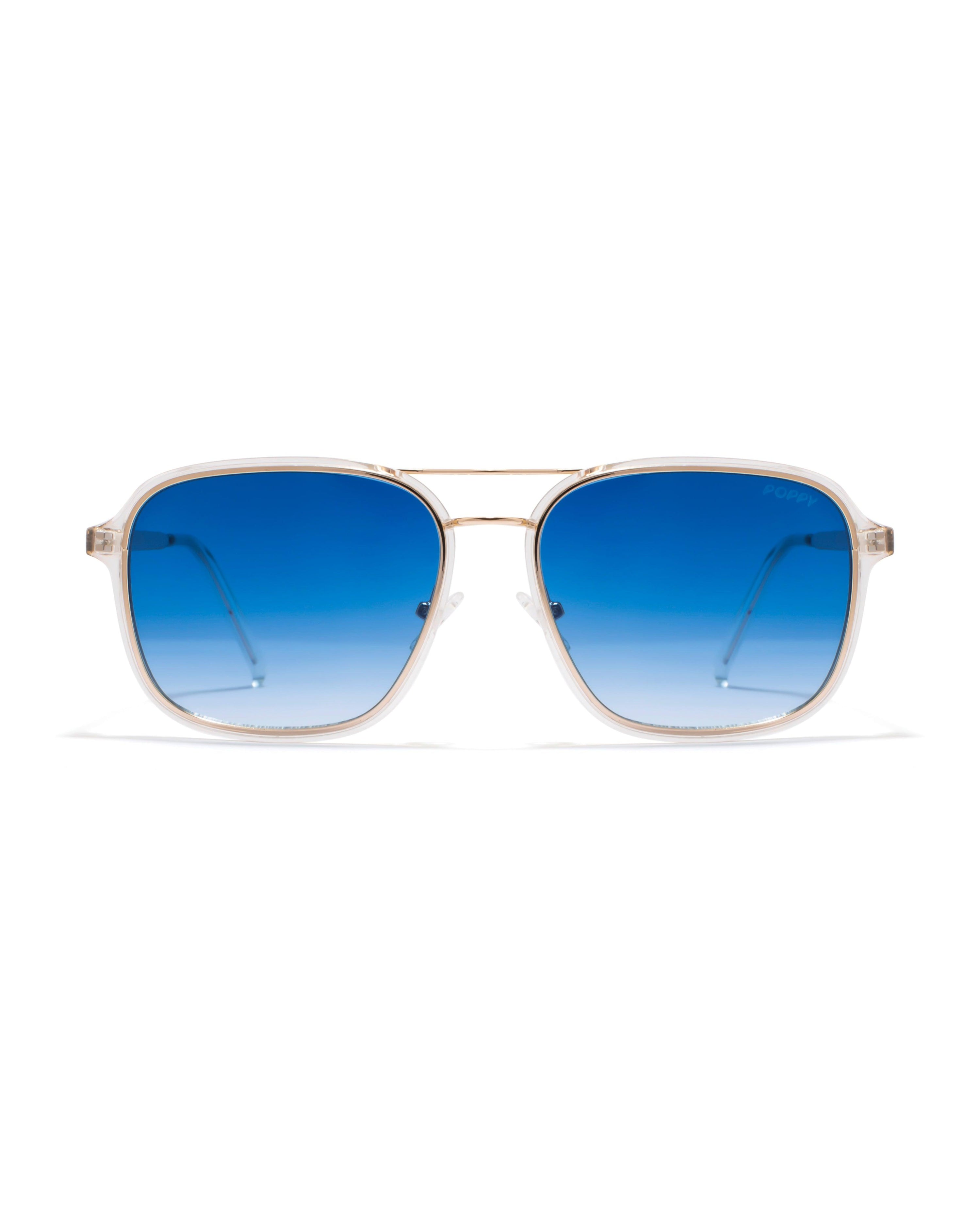 VSCO Vibe mens crystal square shades poppy eyewear