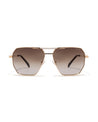 Zesty mens square metal frame sunglasses poppy eyewear