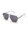 Zesty mens square metal frame black goggles poppy eyewear