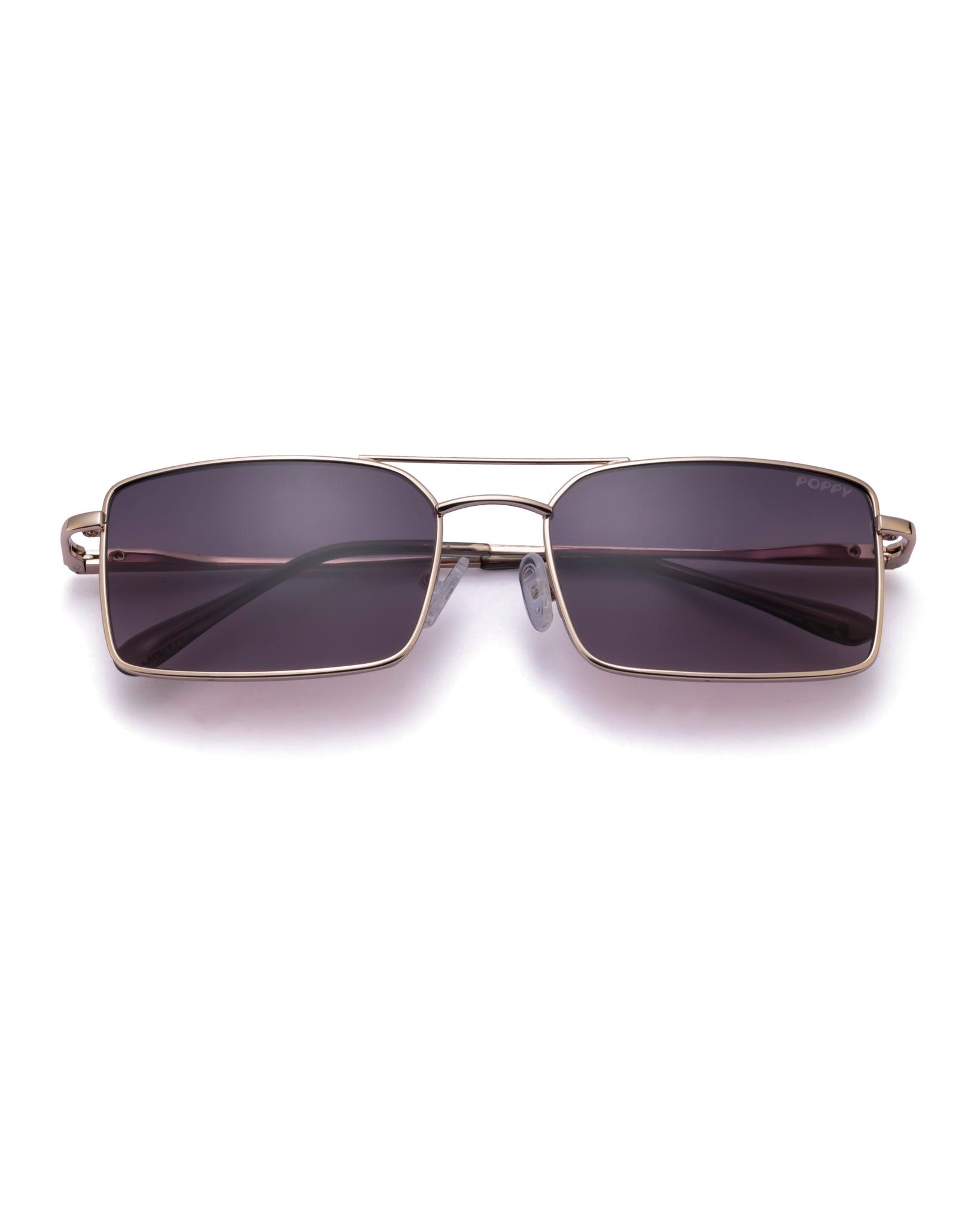 Periodt mens rectangle shape sunglasses poppy eyewear