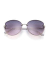 finna butterfly frame silver shades poppy eyewear