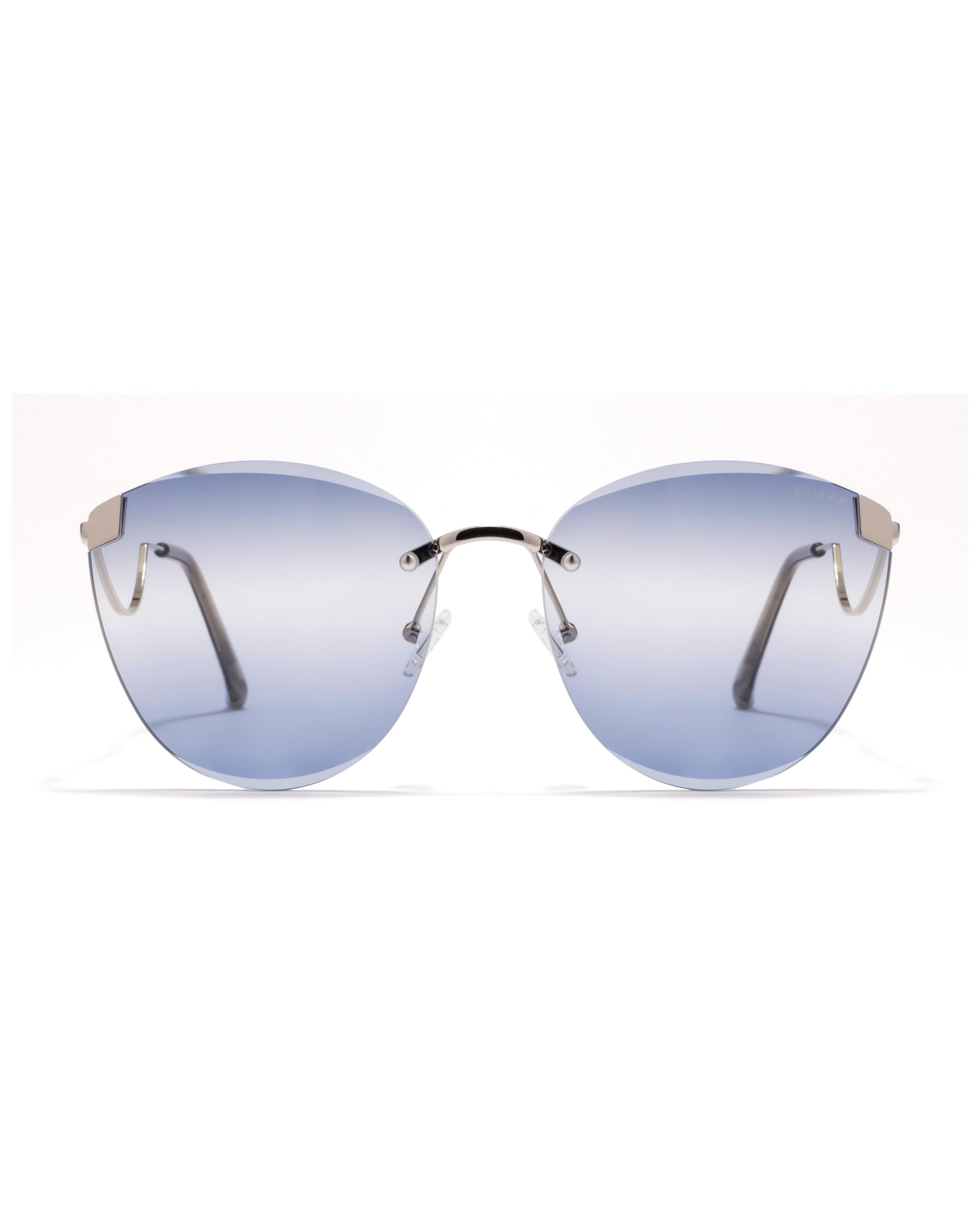 Tee em eye womens silver butterfly frame poppy eyewear