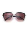 mood square metal shape womens sunglasses poppy eyewear