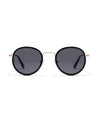 crop women round shape black sunglasses poppy eyewear