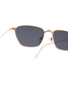 glow unisex butterfly shape gold metal frame poppy eyewear