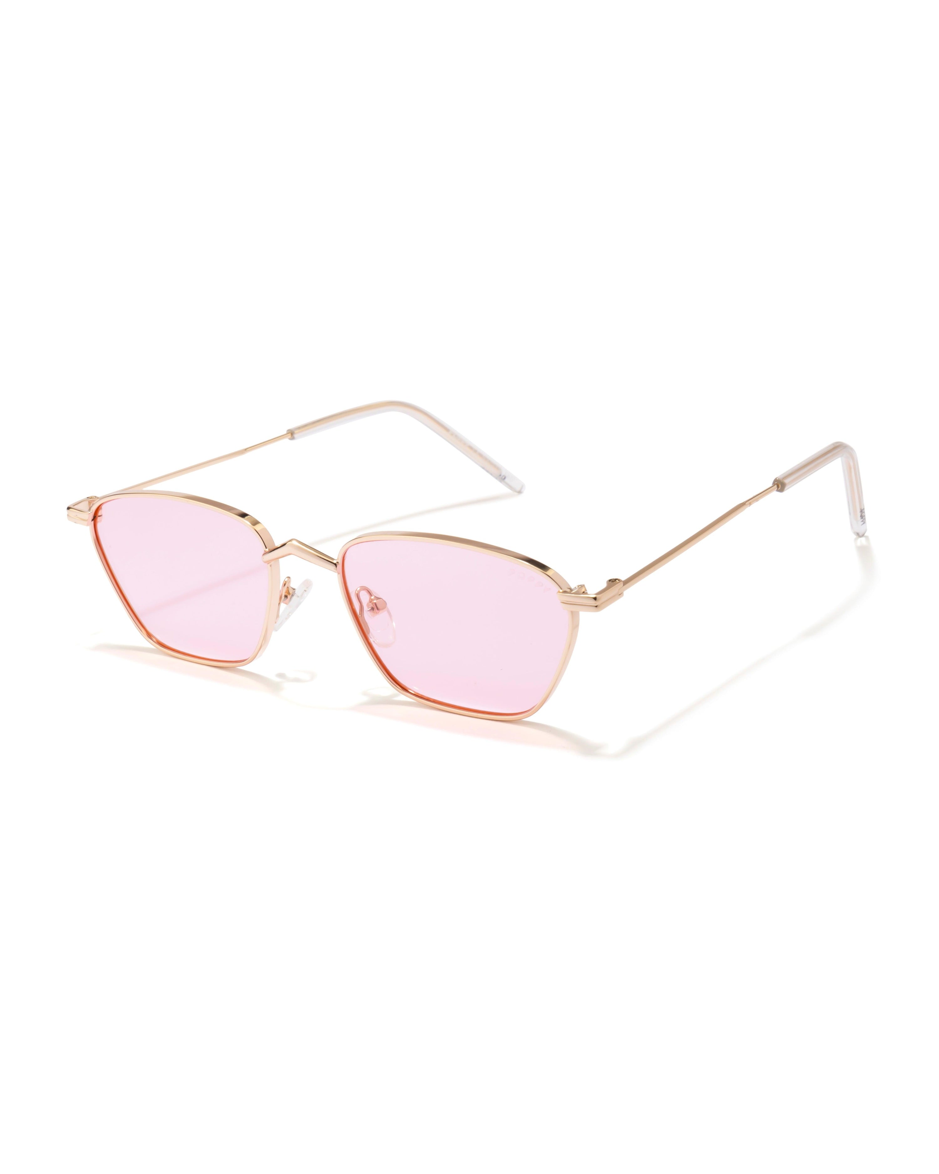 glow butterfly shape gold frame unisex sunglasses poppy eyewear