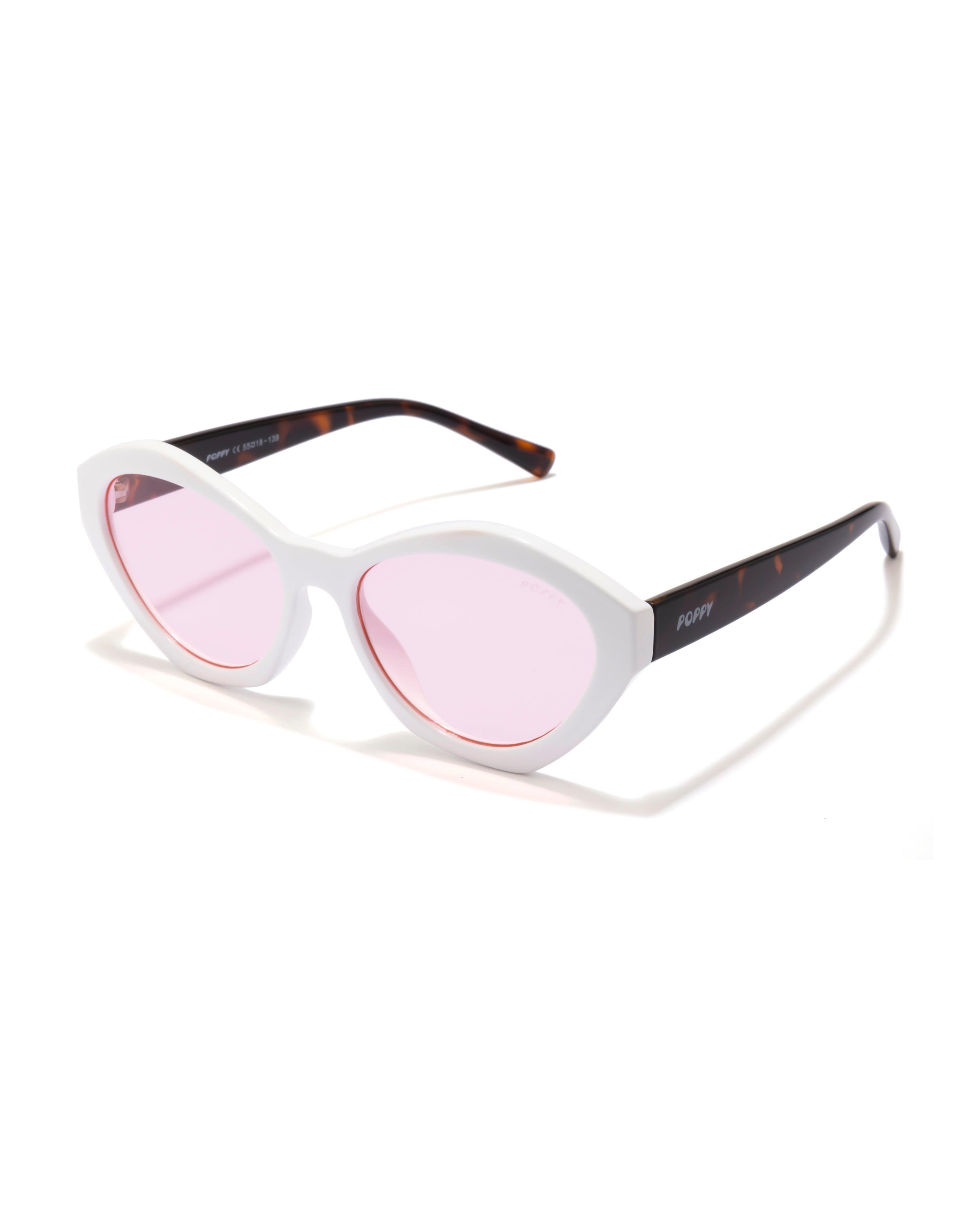 kween hexagon uv protected womens sunglasses poppy eyewear