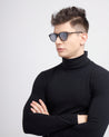 goblin round frame black unisex shades poppy eyewear