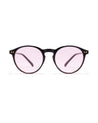 goblin unisex round frame black shades poppy eyewear