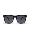 vibe mens black frame wayfarer sunglasses poppy eyewear