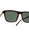 vibe mens brown wayfarer style shades poppy eyewear