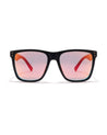 flex wayfarer style mens black goggle poppy eyewear 