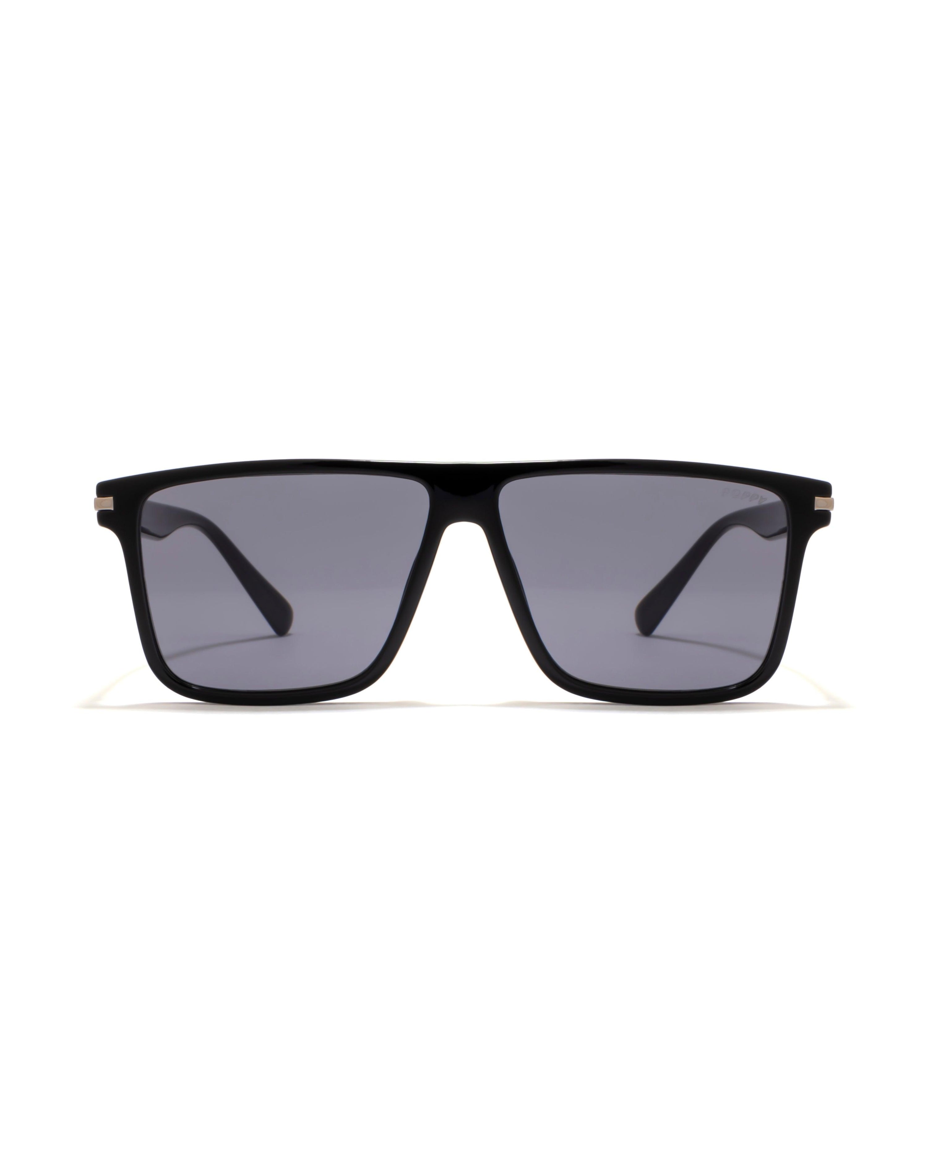 stan mens wayfarer square shades poppy eyewear