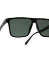 stan wayfarer black full rim sunglasses poppy eyewear