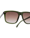 LIT AF mens wayfarer green shades poppy eyewear