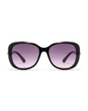 madame butterfly shape black gradient poppy eyewear