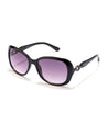 madame butterfly black frame sunglasses poppy eyewear